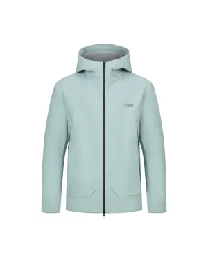1011485-413 | MEN'S K-SWISS LOGO WATER-REPELLENT HOODED JACKET | BLUEJAY