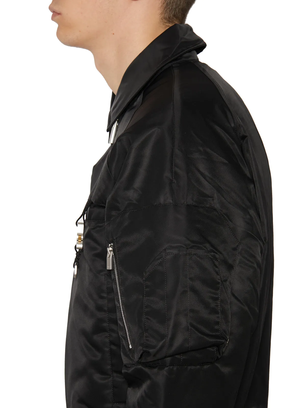 1017 ALYX 9SM Buckle Detail Bomber Jacket