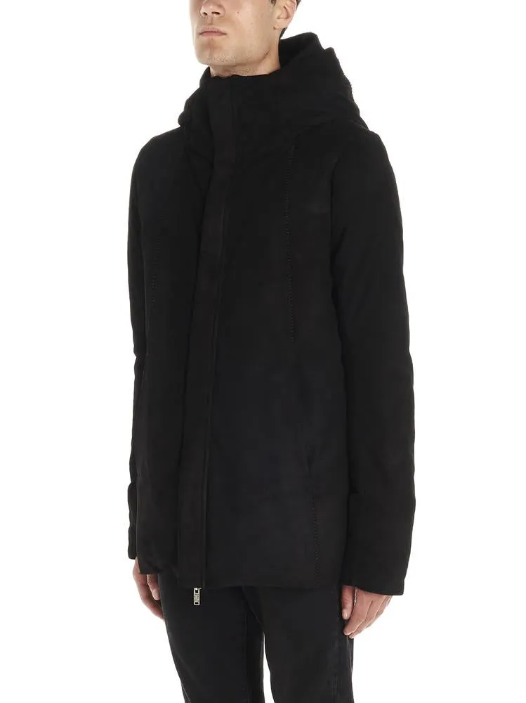 10sei0otto Hodded Straight Coat
