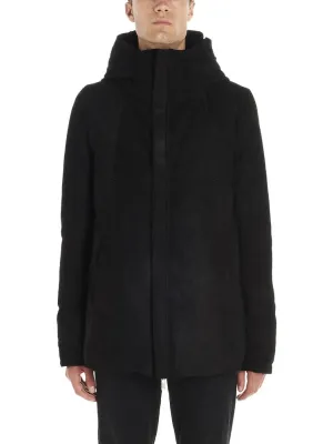 10sei0otto Hodded Straight Coat