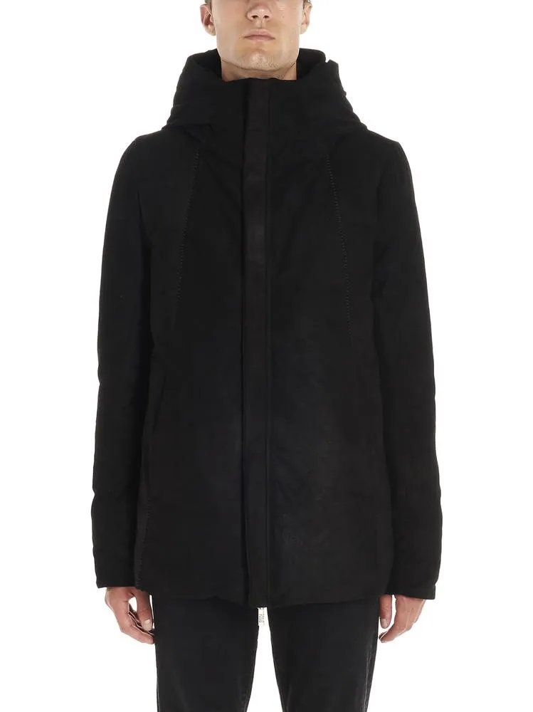 10sei0otto Hodded Straight Coat