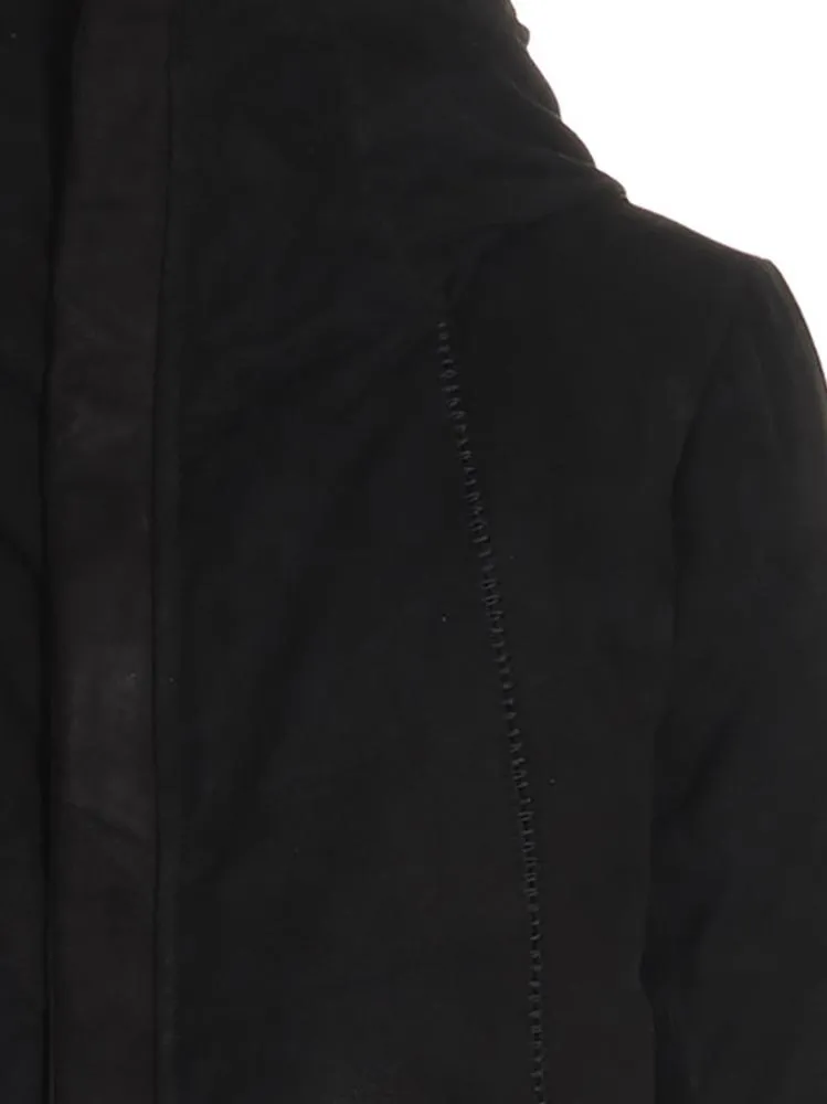 10sei0otto Hodded Straight Coat