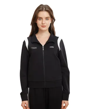 199914-008 | WOMEN'S LOGO COLOR BLOCK JACKET | BLACK