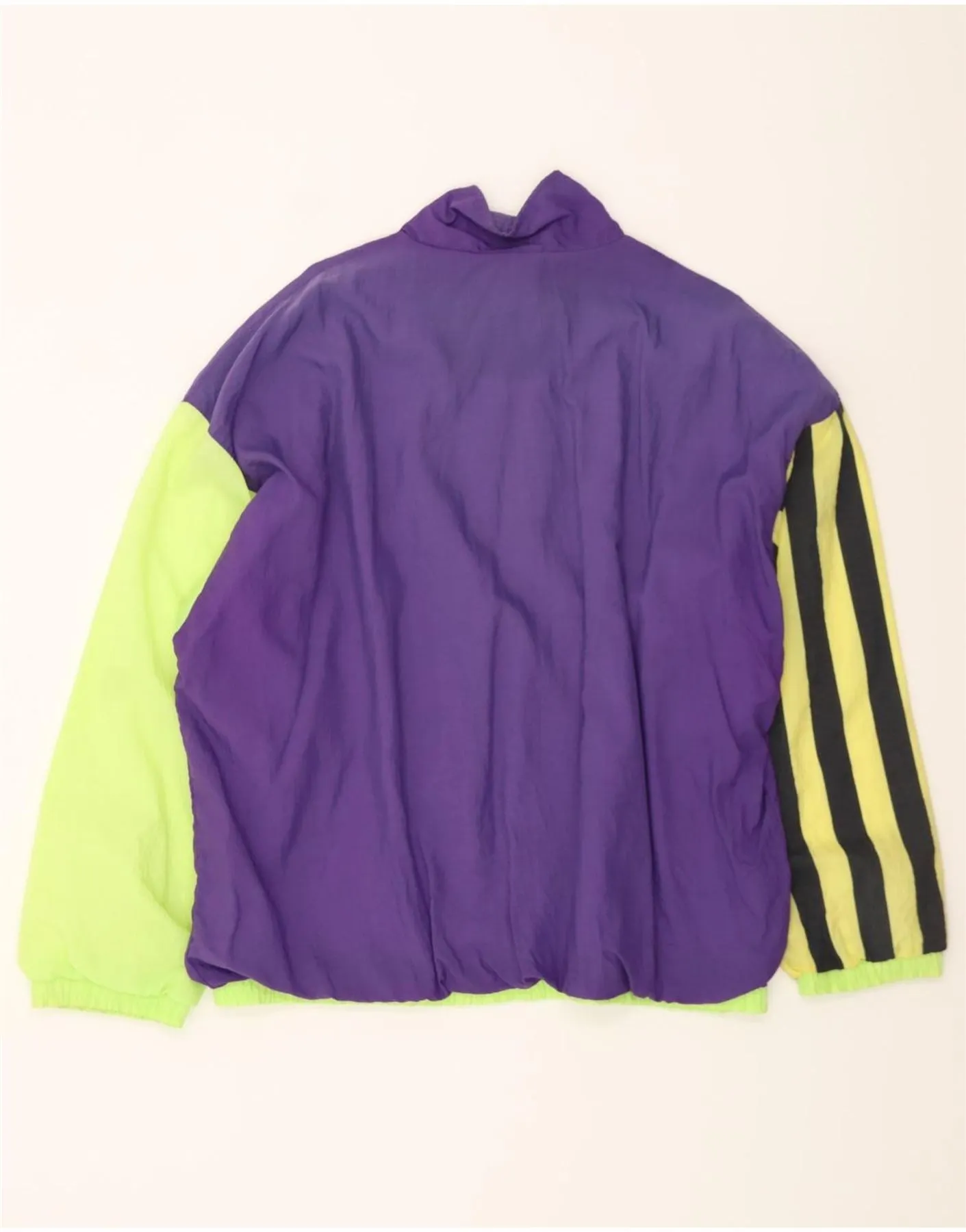 ALEX ATHLETICS  Mens Pullover Tracksuit Top Jacket XL Purple Colourblock