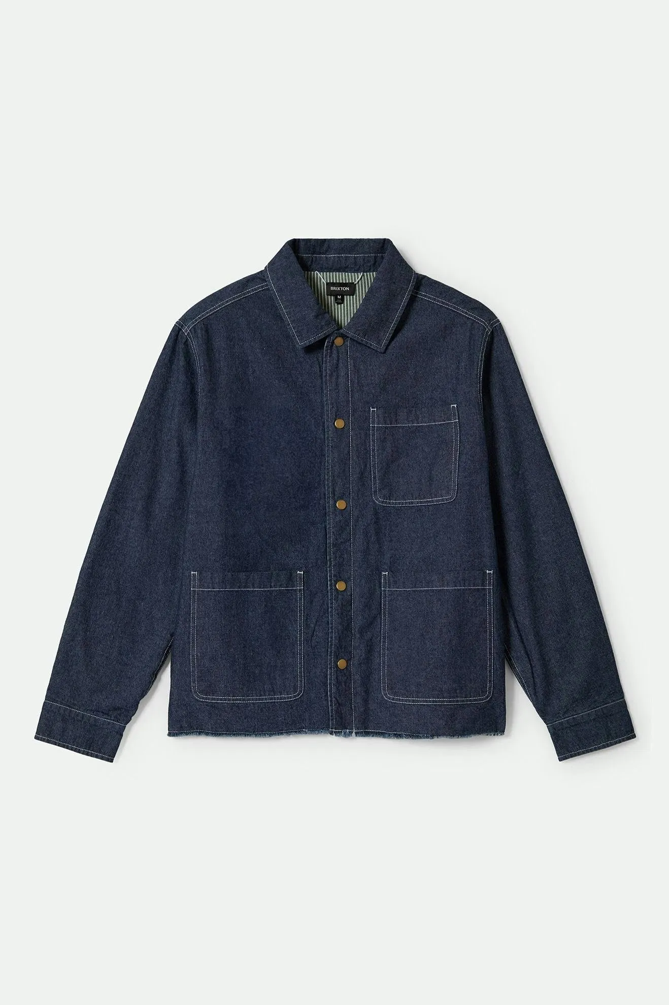 Assembly Reversible Chore Jacket - Indigo/Pine Needle/Whitecap