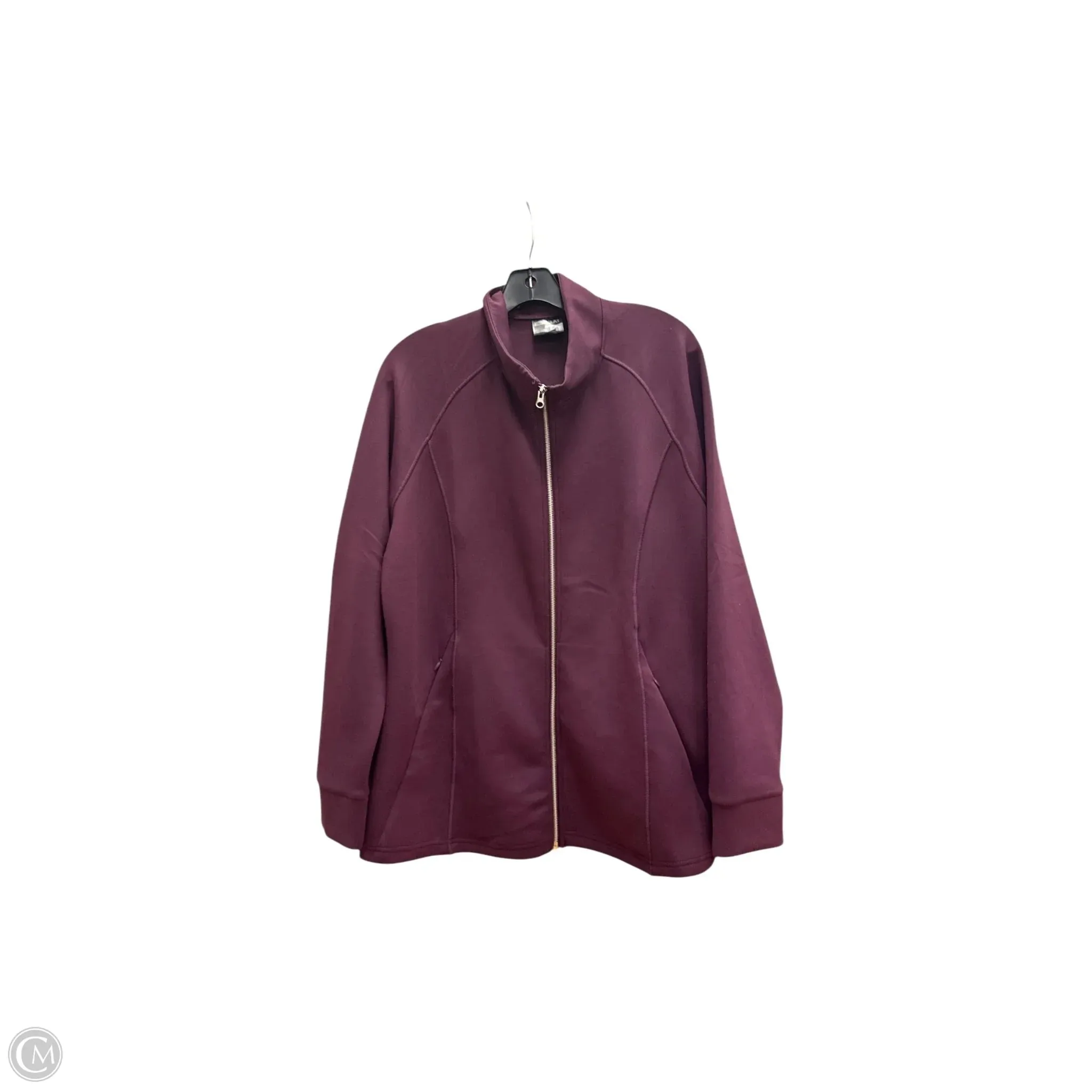 Athletic Jacket By 32 Degrees In Purple, Size: Xl