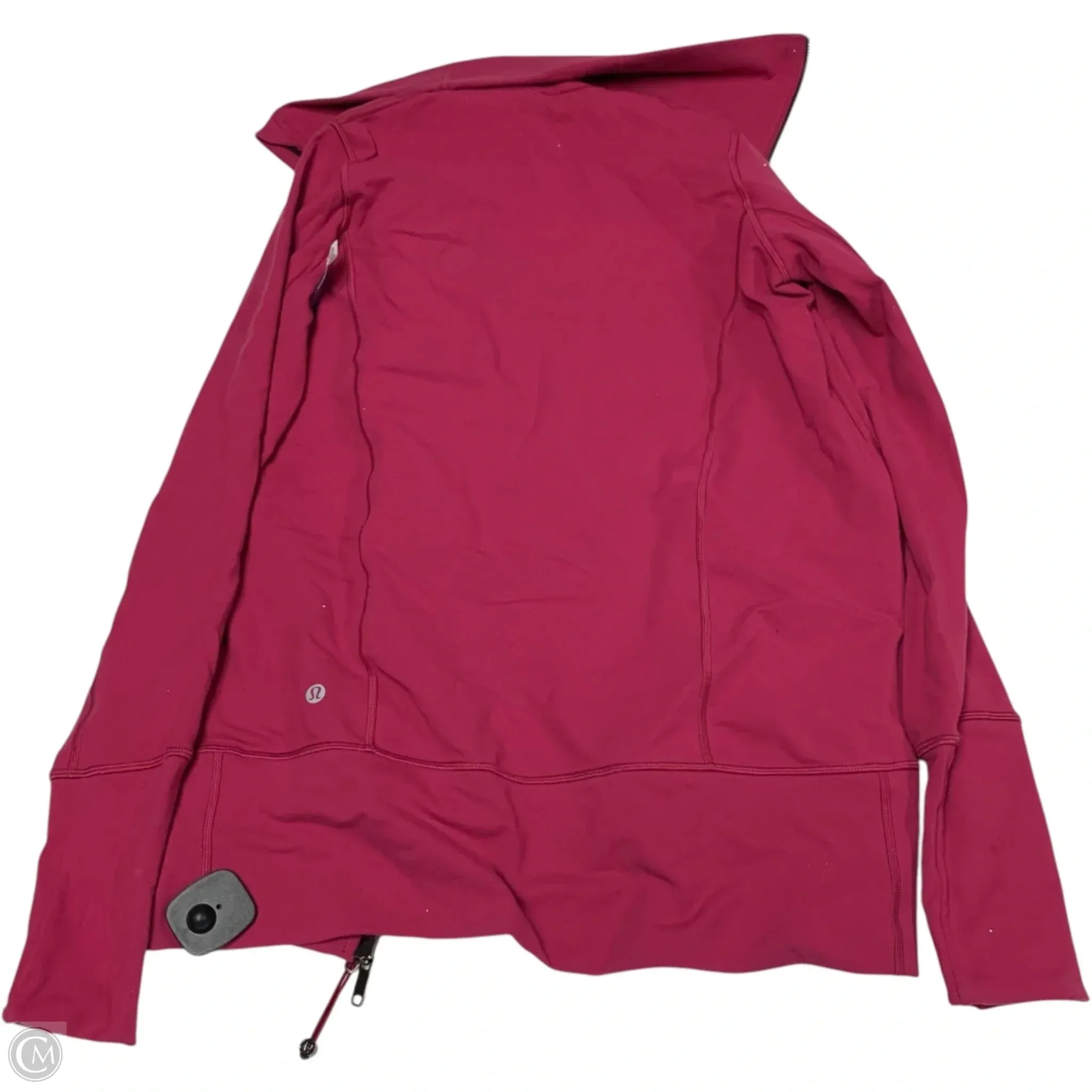 Athletic Jacket By Lululemon In Pink, Size: S