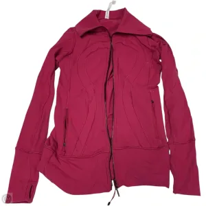 Athletic Jacket By Lululemon In Pink, Size: S