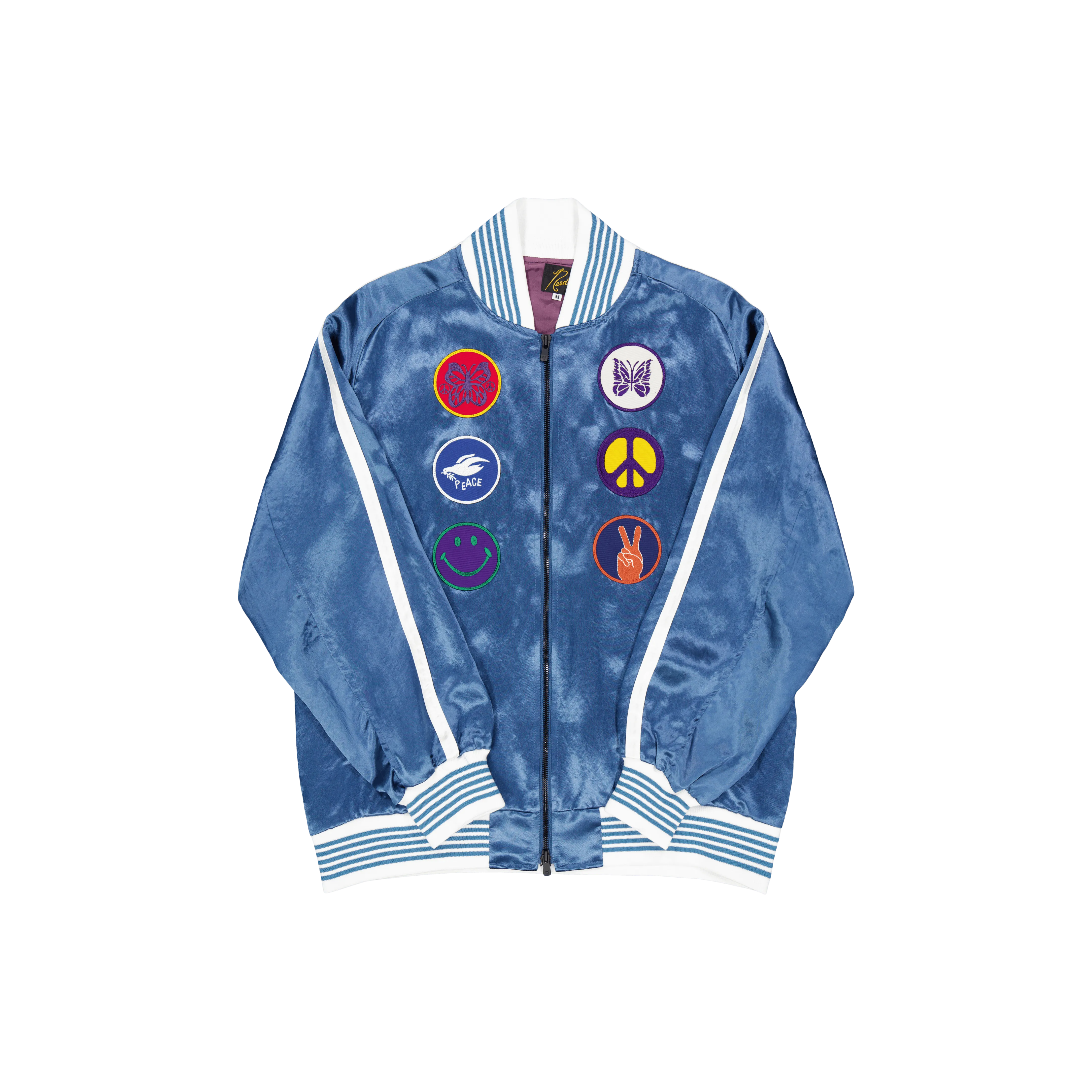 Award Jacket - Acetate Sateen A-blue