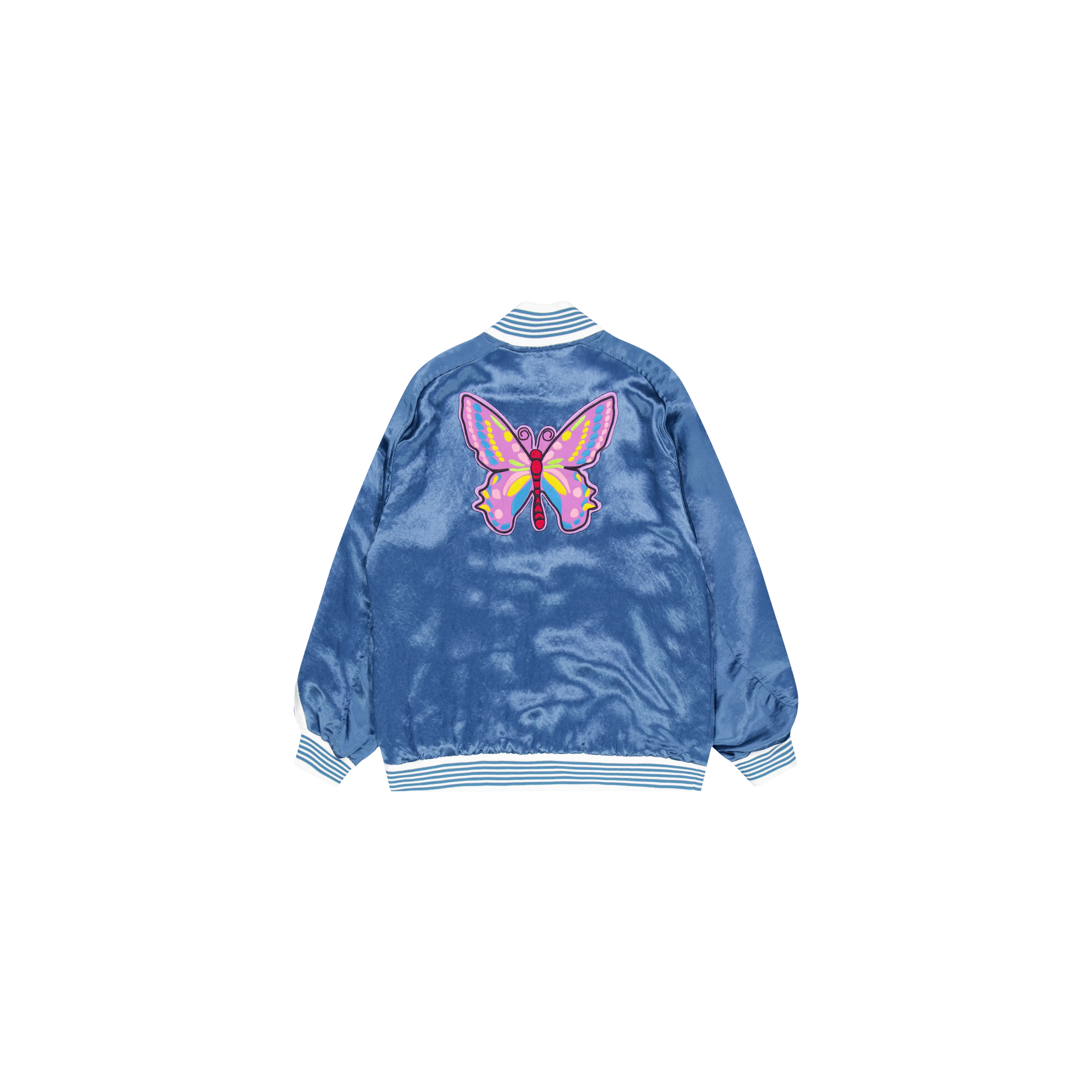 Award Jacket - Acetate Sateen A-blue