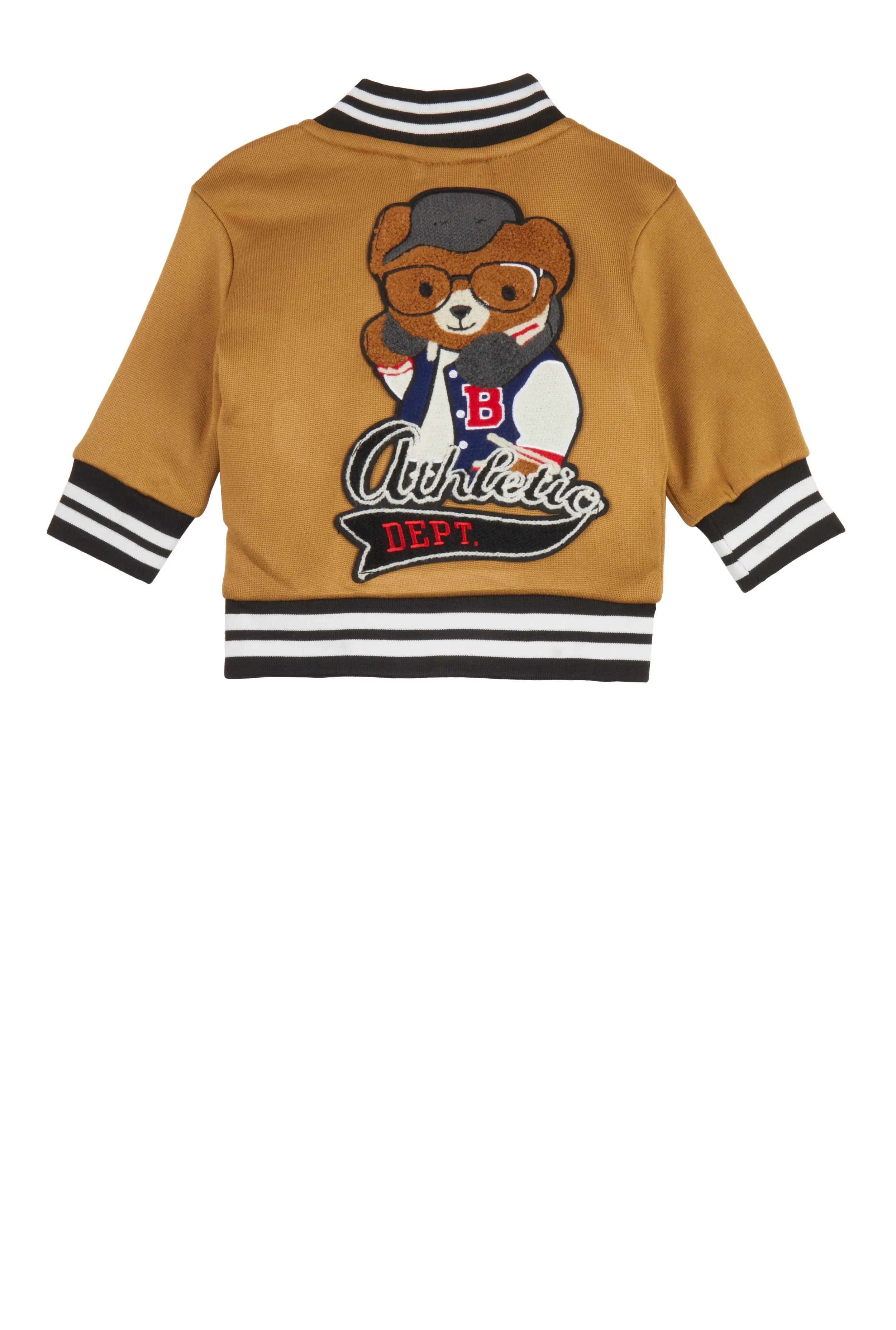 Baby Boys 0-9M Bear Athletic Dept Graphic Varsity Jacket