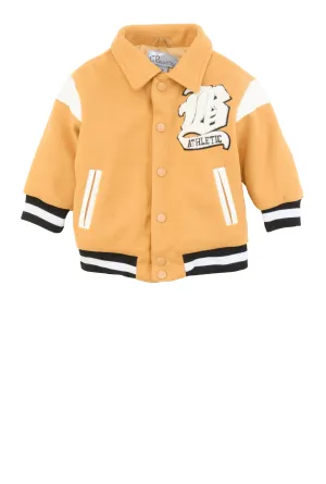 Baby Boys 12-24M Athletic Chenille Patch Varsity Jacket