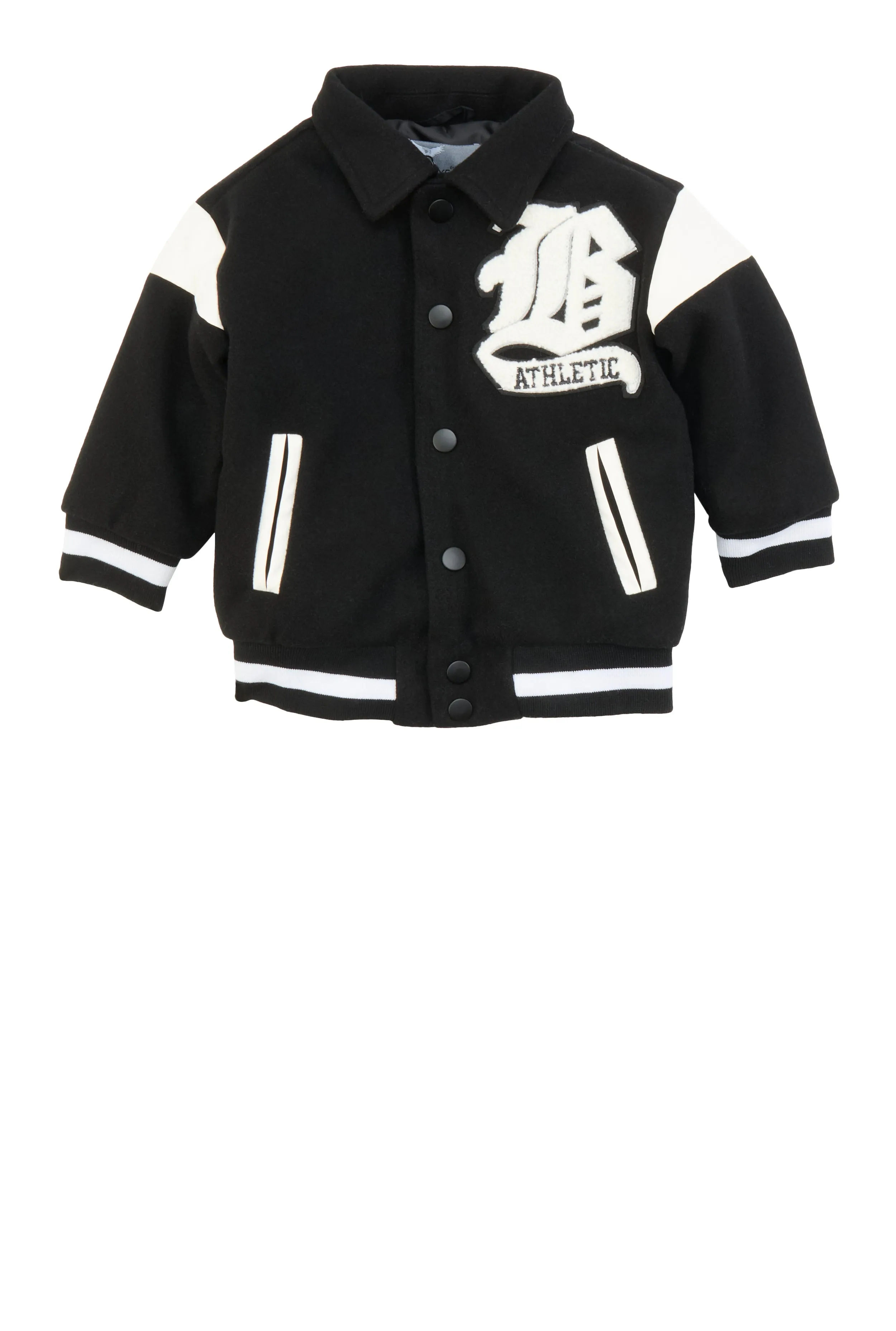 Baby Boys 12-24M Athletic Chenille Patch Varsity Jacket