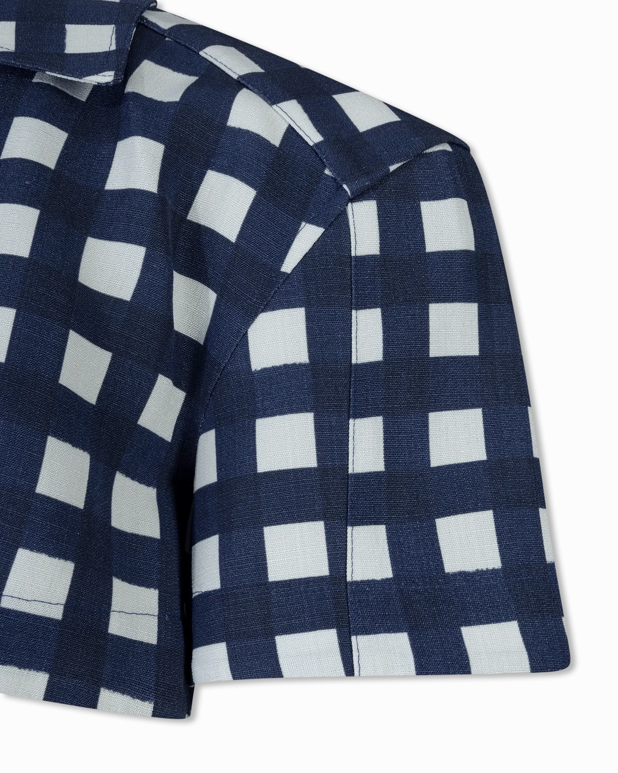 Bebi Check Cropped Top