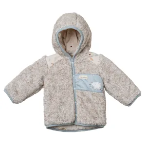 Beige Woods Print Welsoft Jacket