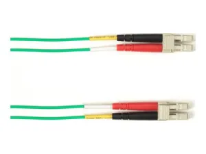 Black Box - Patch cable - LC multi-mode (M) to LC multi-mode (M) - 20.1 m - fiber optic - 62.5 / 125 micron - OM1 - halogen-free FOLZH62-LCLC-GN-66