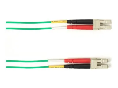 Black Box - Patch cable - LC multi-mode (M) to LC multi-mode (M) - 20.1 m - fiber optic - 62.5 / 125 micron - OM1 - halogen-free FOLZH62-LCLC-GN-66