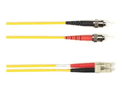 Black Box - Patch cable - SC single-mode (M) to SC single-mode (M) - 7.01 m - fiber optic - 9 / 125 micron - halogen-free - yellow FOLZHSM-SCSC-YL-23