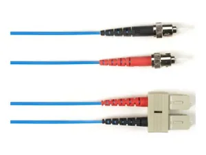 Black Box - Patch cable - ST single-mode (M) to SC single-mode (M) - 7.01 m - fiber optic - 9 / 125 micron - OS2 - halogen-free FOLZHSM-STSC-YL-23