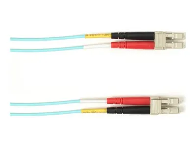 Black Box - Patch cable - TAA Compliant - LC multi-mode (M) to LC multi-mode (M) - 0.914 m - fiber optic - duplex - 50 / 125 FOLZH50-LCLC-AQ-3