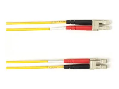 Black Box - Patch cable - TAA Compliant - LC multi-mode (M) to LC multi-mode (M) - 20.1 m - fiber optic - duplex - 50 / 125 micron FOLZH10-LCLC-YL-66