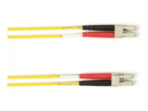 Black Box - Patch cable - TAA Compliant - LC multi-mode (M) to LC multi-mode (M) - 20.1 m - fiber optic - duplex - 50 / 125 micron FOLZH10-LCLC-YL-66