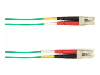 Black Box - Patch cable - TAA Compliant - LC single-mode (M) to LC single-mode (M) - 30.1 m - fiber optic - OS2 - halogen-free FOLZHSM-LCLC-GN-99