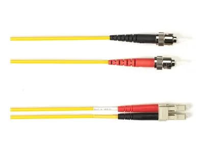 Black Box - Patch cable - TAA Compliant - ST multi-mode (M) to LC multi-mode (M) - 5.18 m - fiber optic - 50 / 125 micron - OM4 FOLZHM4-STLC-YL-17
