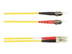 Black Box - Patch cable - TAA Compliant - ST multi-mode (M) to LC multi-mode (M) - 5.18 m - fiber optic - 50 / 125 micron - OM4 FOLZHM4-STLC-YL-17