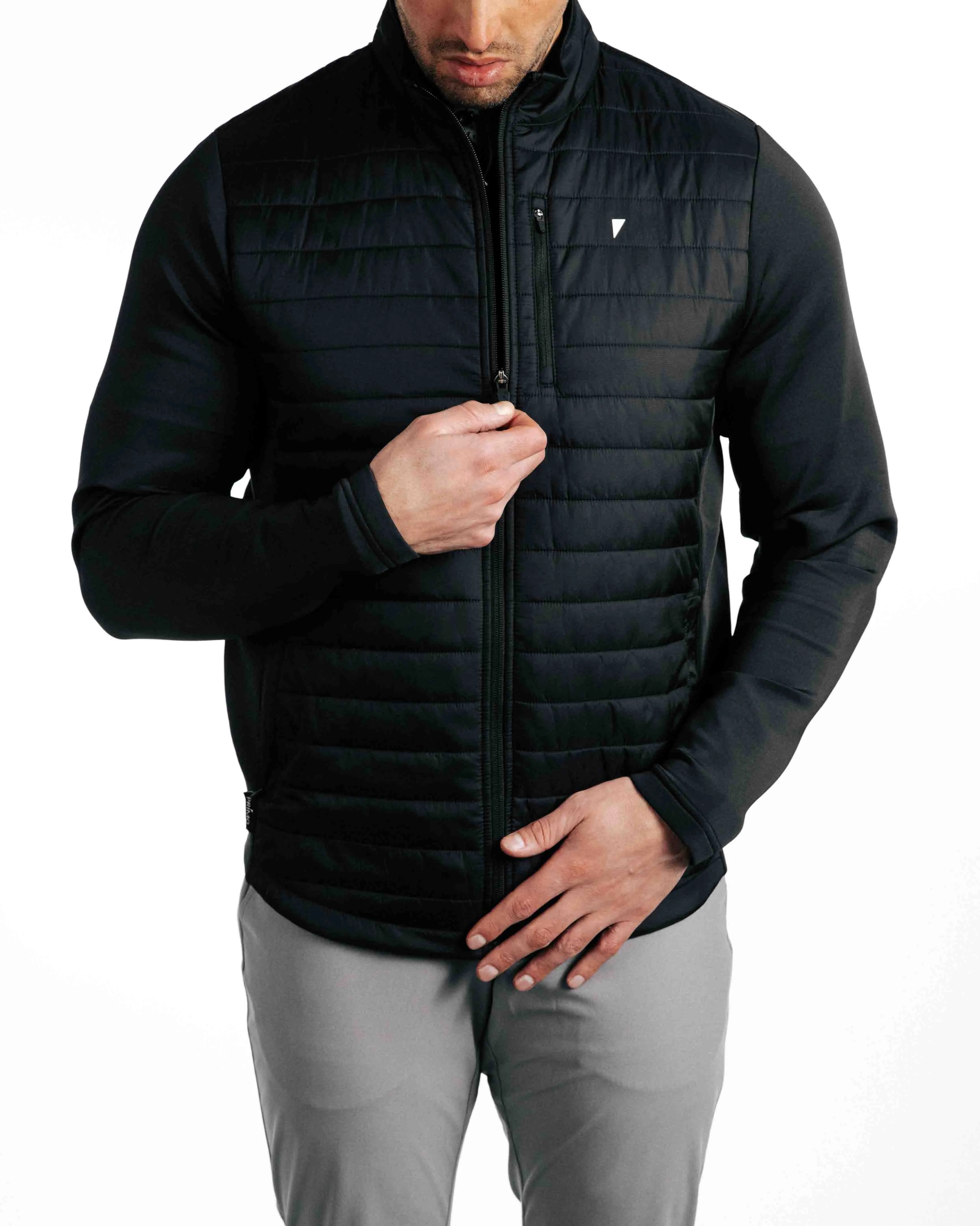 Black Hybrid Jacket