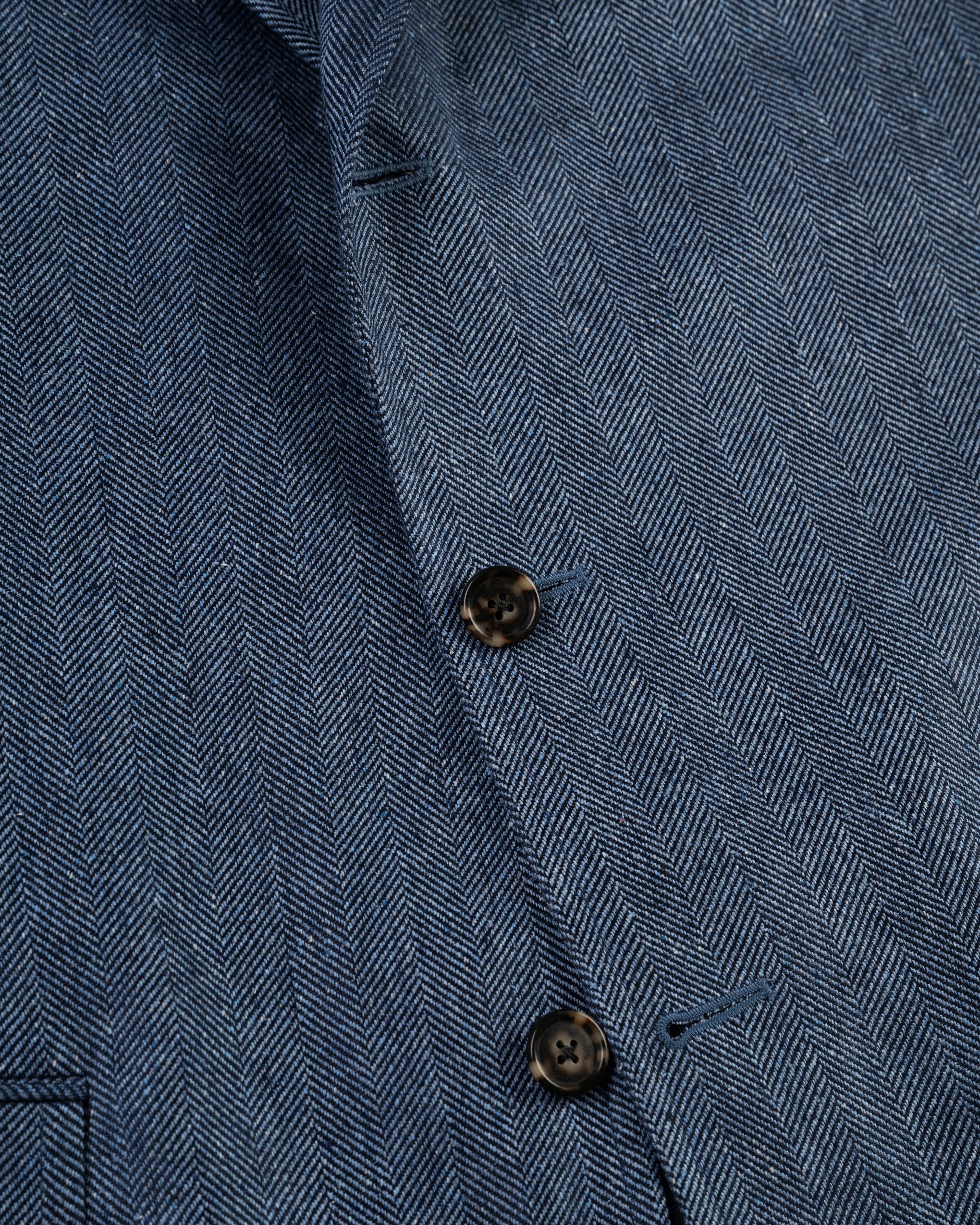 BLUE HERRINGBONE SPORT COAT - MTO