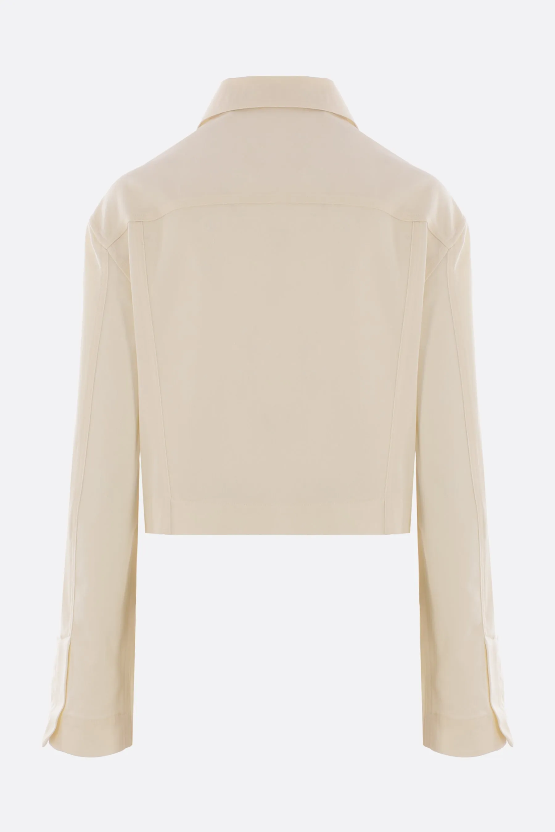 Camille cropped jacket in twill