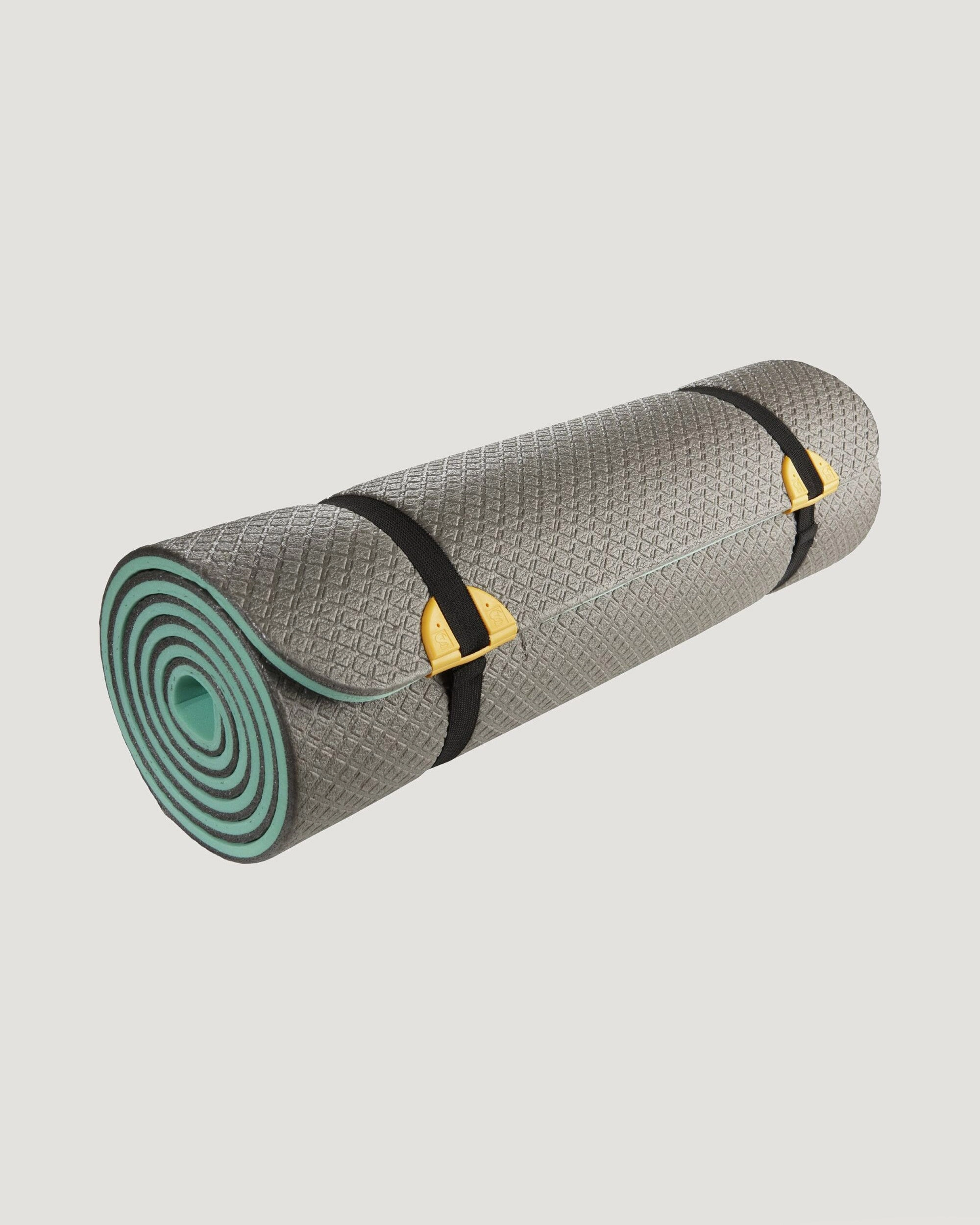 Camping and Hiking Foam Mat - 8 mm - Green/Grey