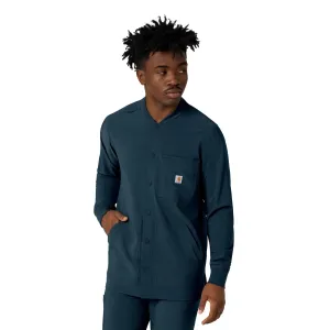 Carhartt Force Cross-Flex Men's Shirt Jacket - Deep Navy