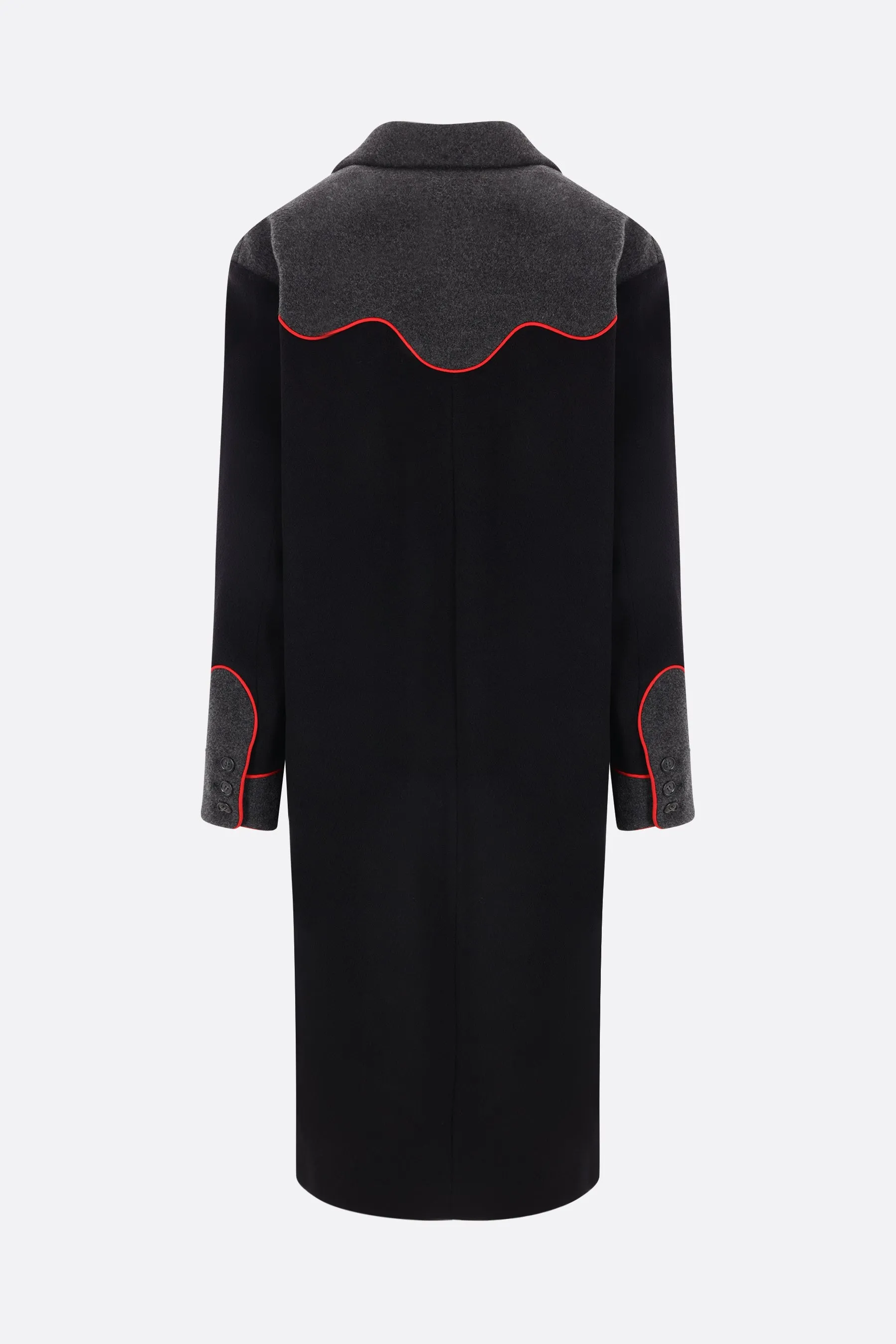 Charlie single-breasted wool coat