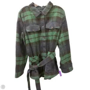 Coat Other By Talbots In Blue & Green, Size: Xl