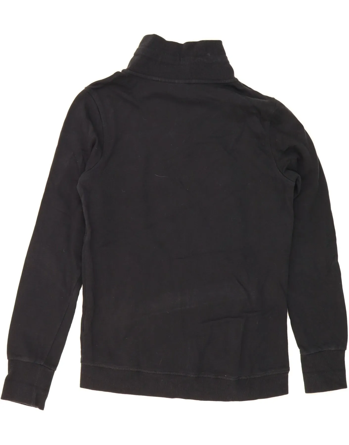 DIADORA Womens Tracksuit Top Jacket UK 14 Medium Black Cotton