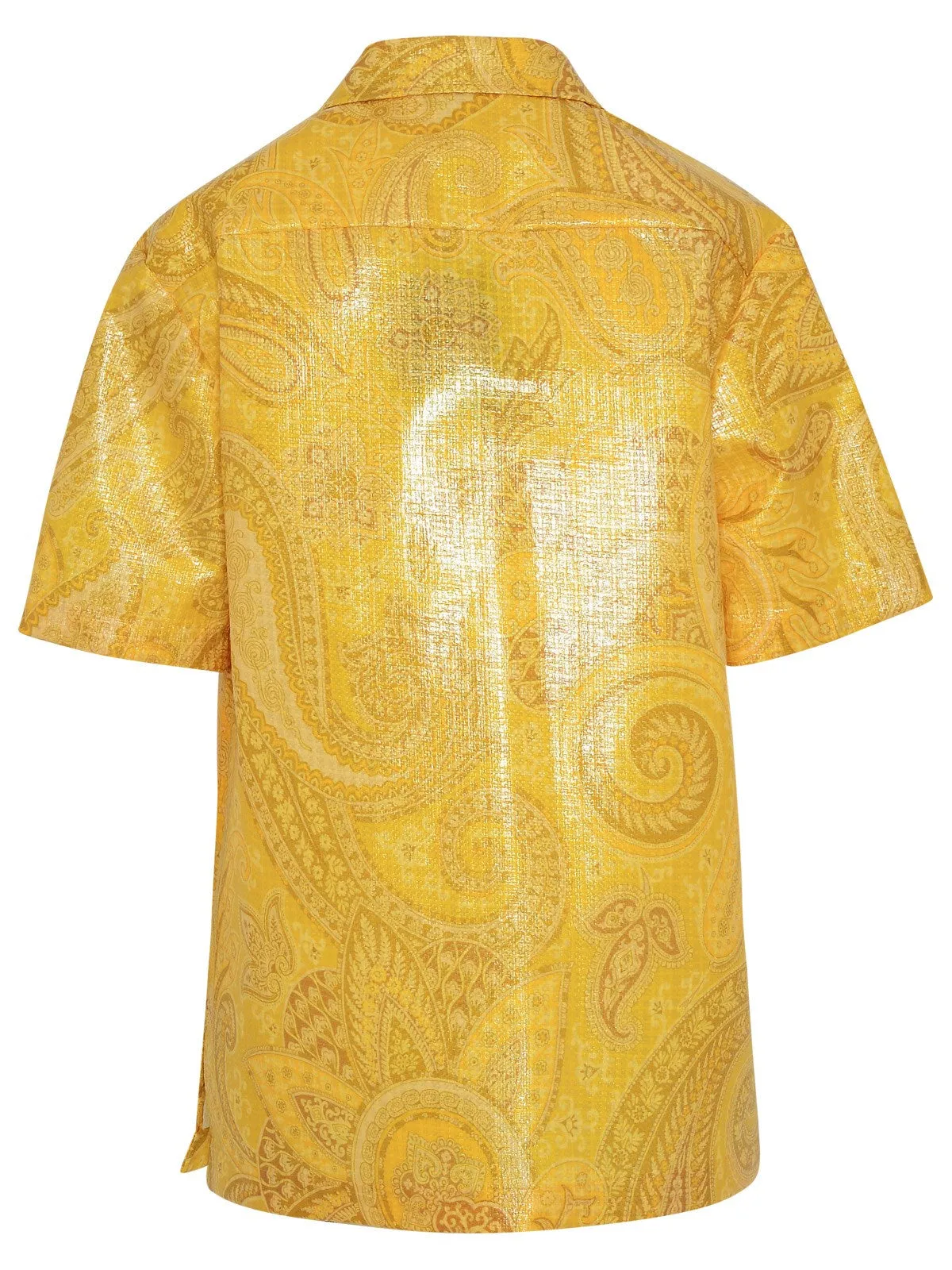 ETRO Paisley Print Short Sleeved Shirt Jacket