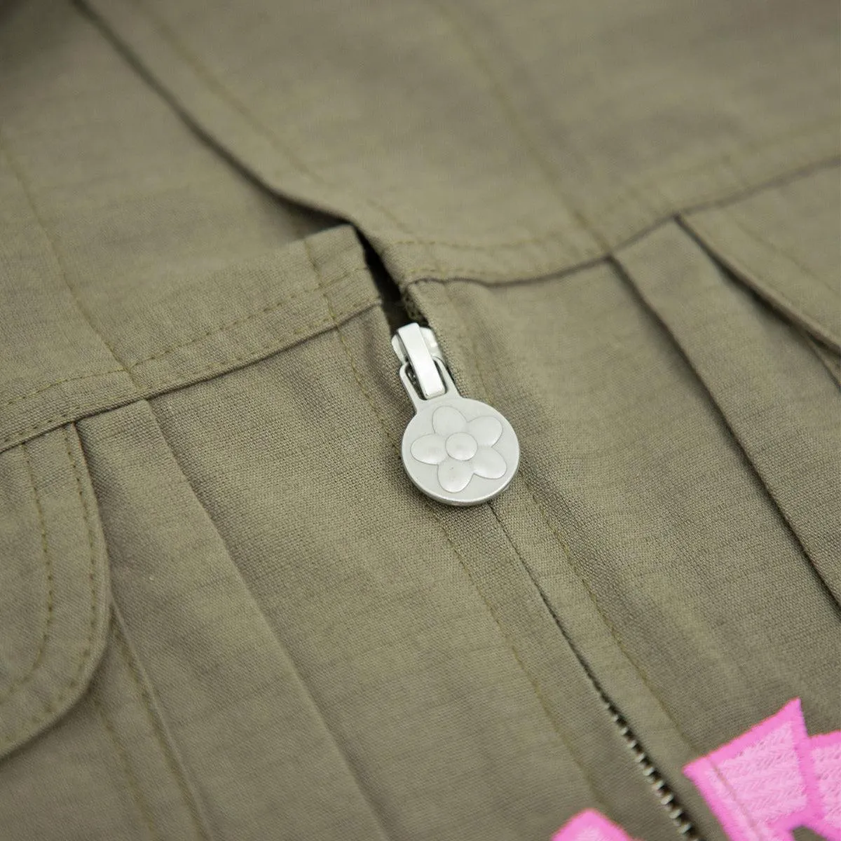 Graffiti Rip Stop Jacket 'Khaki'