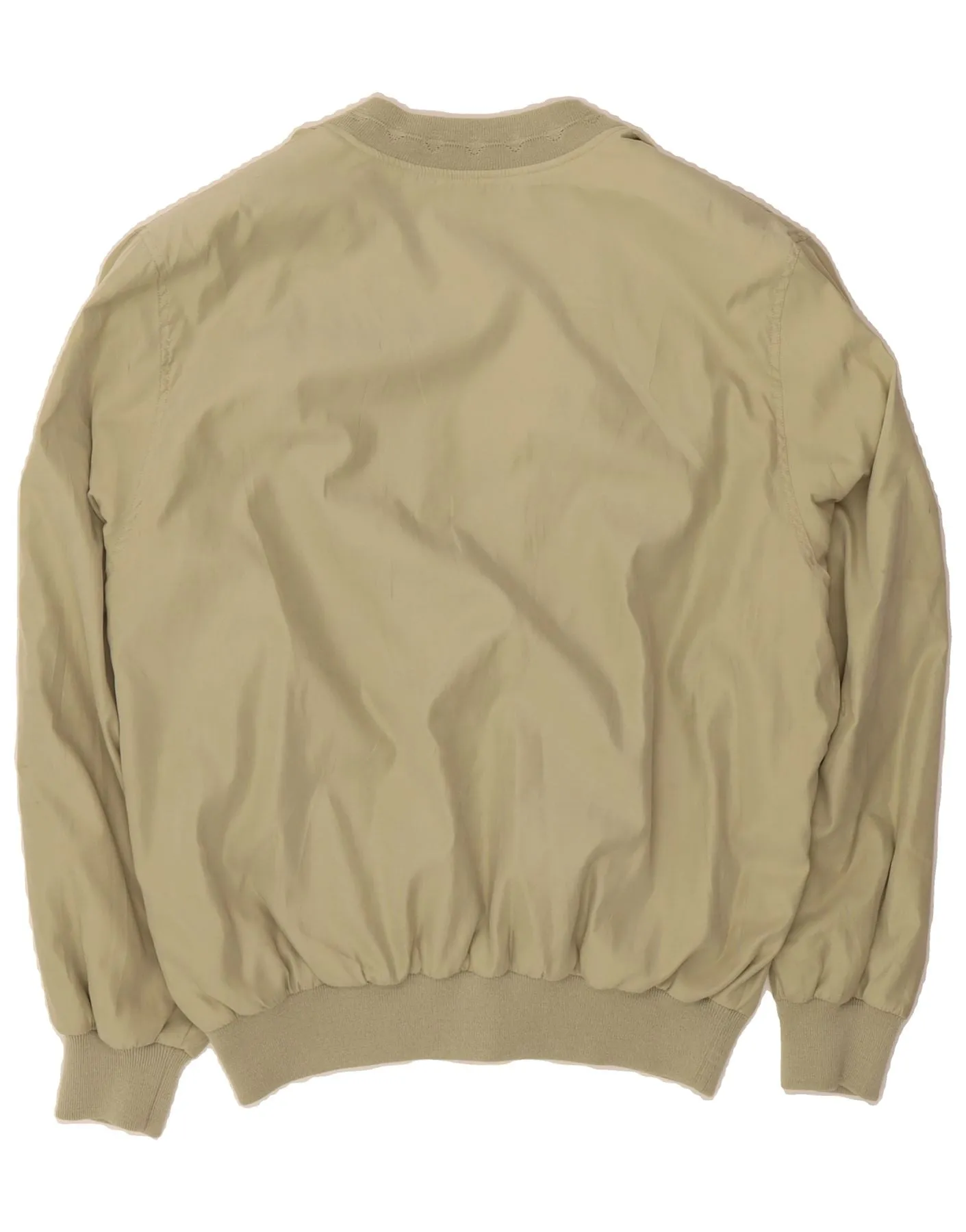 IL GRANCHIO Mens Bomber Jacket UK 40 Large Grey