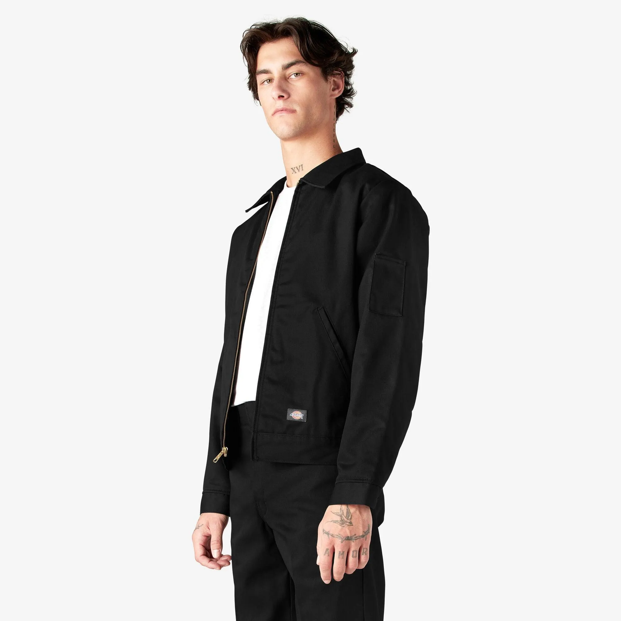 Insulated Eisenhower Jacket, Black