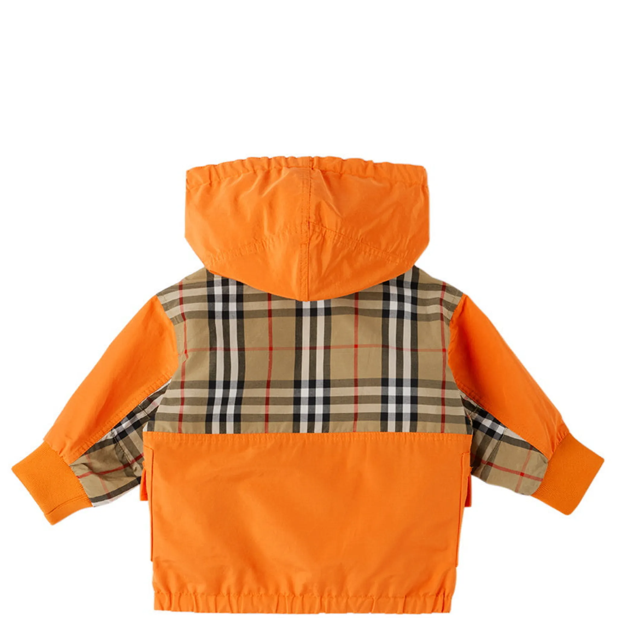 Kids Burberry Wilder Vintage Check Hooded Jacket