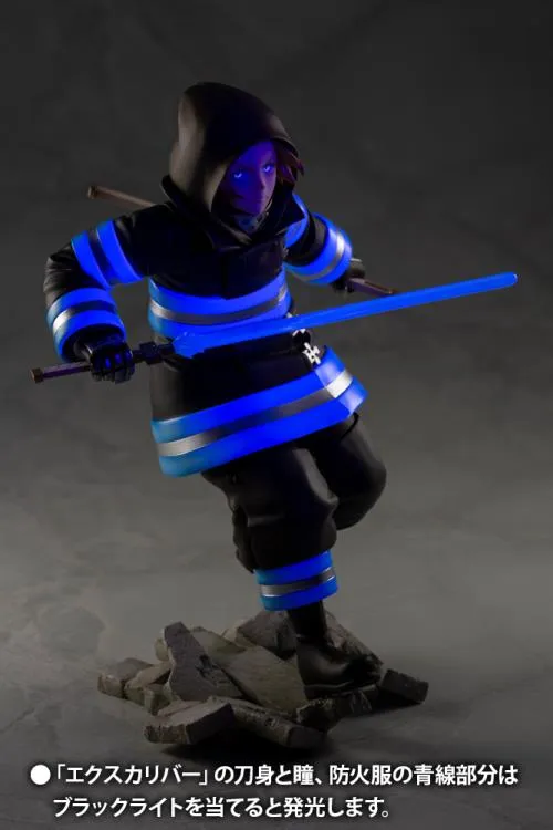 Kotobukiya 1/7 Fire Force Arthur Boyle ArtFX J Statue