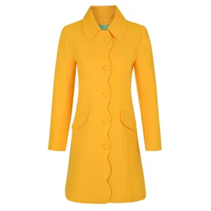 Lana Coat Mustard