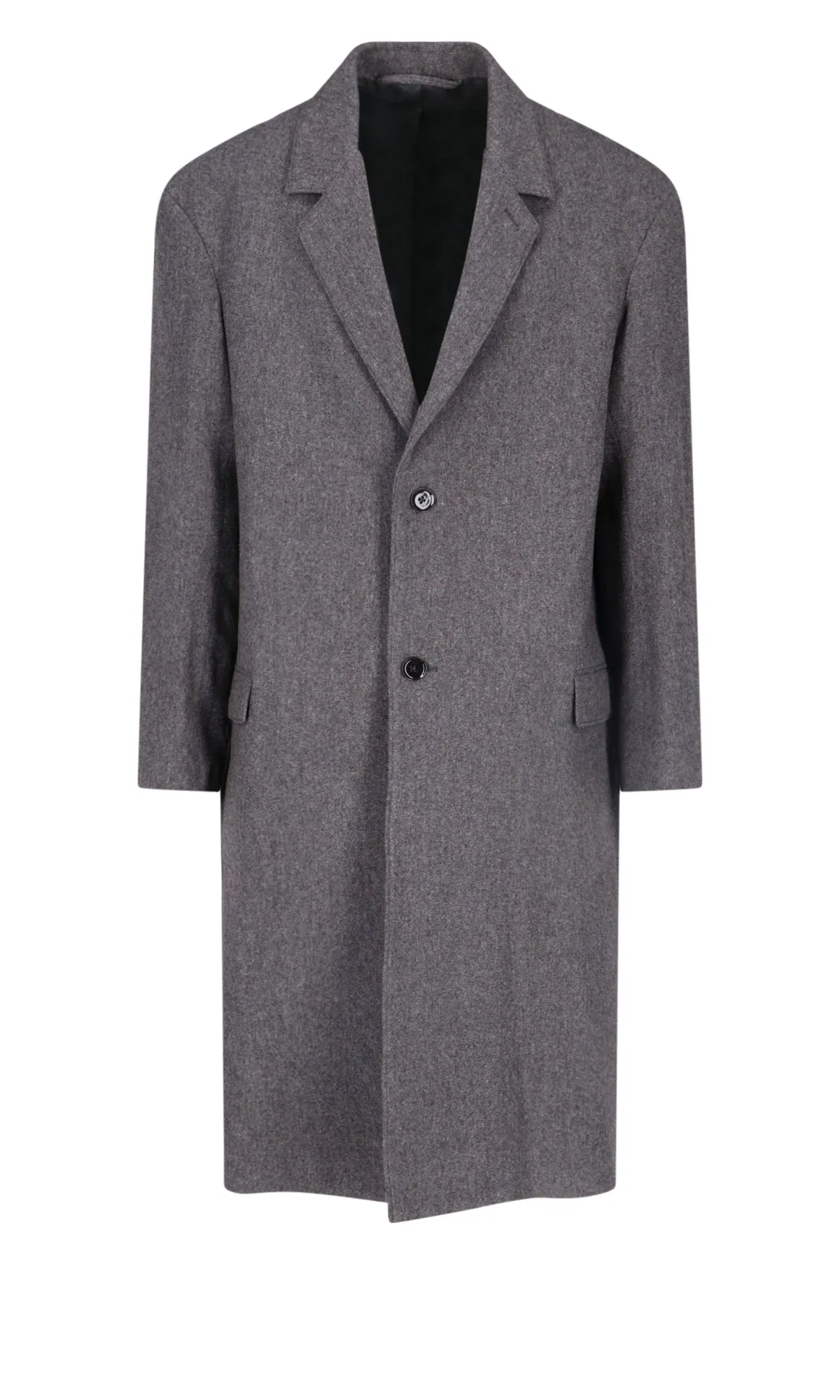 Lemaire Oversized Straight Hem Felted Coat
