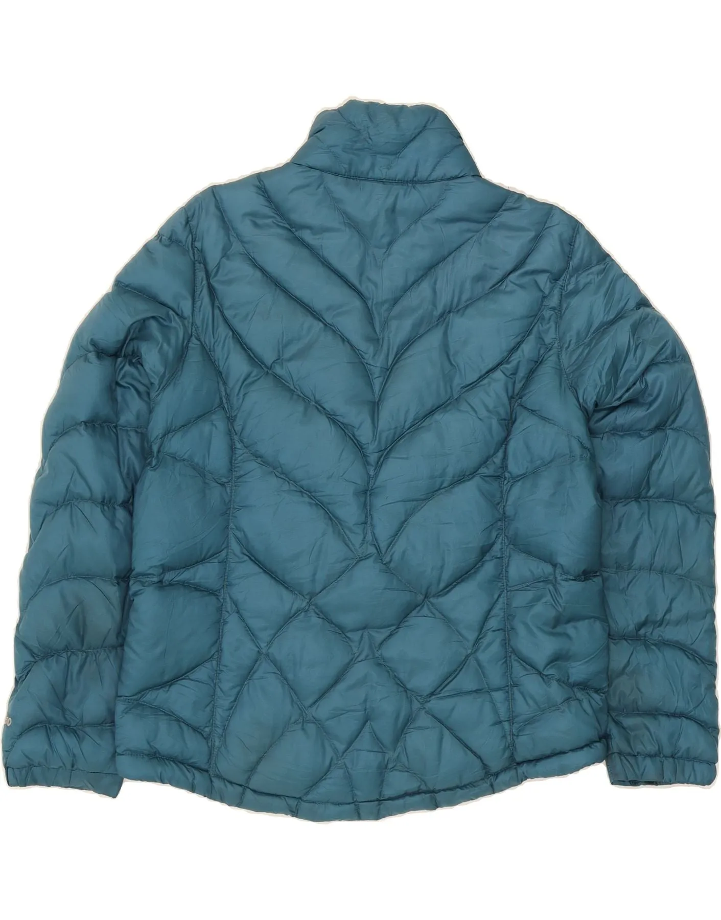 L.L.BEAN Womens Padded Jacket UK 16 Large Blue Nylon