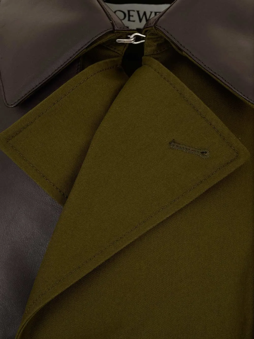 Loewe Belted Double-Breasted Trench Coat