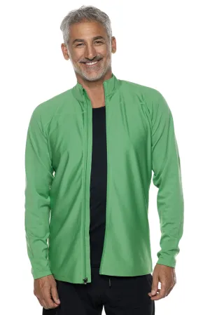 Men's Menorca Long Sleeve Water Jacket | Palm Green