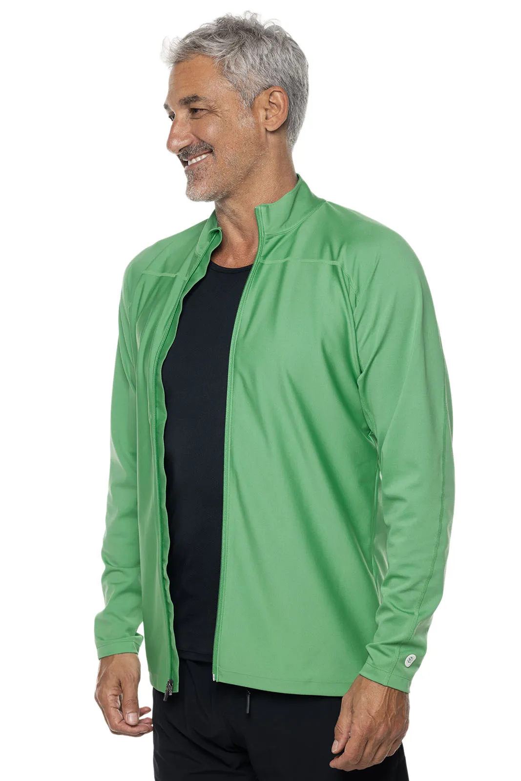 Men's Menorca Long Sleeve Water Jacket | Palm Green