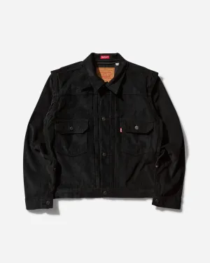 Men's UNDERCOVER Pinnacle Type II Trucker Jacket Black